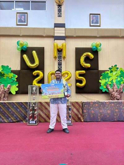 Afrian Rafy Qafqa, Siswa SMAN 1 Padang Panjang, Raih Juara 3 Mathematics Challenge UNP 2025